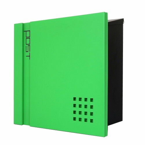 アイホーム(Ihome) 郵便ポスト pm46 pm466 グリーン 本体: 奥行14.5cm 本体: 高さ36cm 本体: 幅36.5cm ..