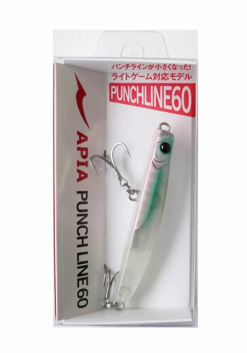 アピア ペンシルベイト パンチライン60 60mm 5g ケイムラゴースト #07 ルアー