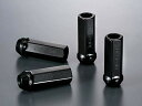 DIGICAM(デジキャン) クロモリナット 17HEX貫通 P1.25 4P 60mm/ブラック CN6K6012BK-DC
