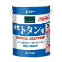 カンペハピオ ペンキ 塗料 油性 つやあり 屋根用 耐久性 さび止め剤入り 油性トタン用 ニューナイスブルー 3L 日本製 00147645571030