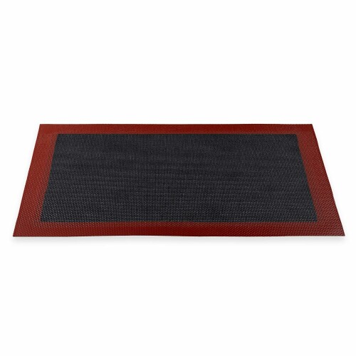 貝印 シルパン クッキングシート 製菓マット ベーキングマット 24×36cm 耐熱 食洗機対応 シリコーン ブラック パン作り KAI KITCHEN DL7244