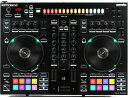 Roland ローランド DJコントローラー DJ-505 2チャンネル/4デッキ Serato DJ対応 TR-909/TR-808/TR-707/TR-606のサウンド搭載 マイク入力 DJミキサー