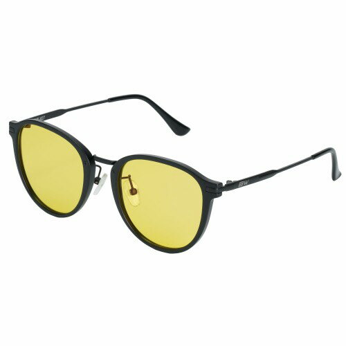 (バニーウォーク) ナイトグラス BW-027 BW-0270Y マットブラック YELLOW 夜間運転 夜釣り