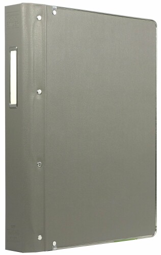 コクヨ ファイル バインダー PP貼 A4 縦 30穴 200枚収容 グレー ハ-23NM