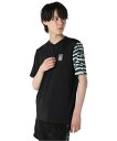 (ヴォルコム) メンズ 半袖 ラッシュガード (ルーズフィット) ( A9112404 / RAMP STONE SS ) 海 BLK S