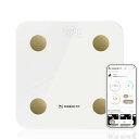 MIRROR FIT. スマート 体組成計 白 体重計 スマホ連動 ヘ...(4)