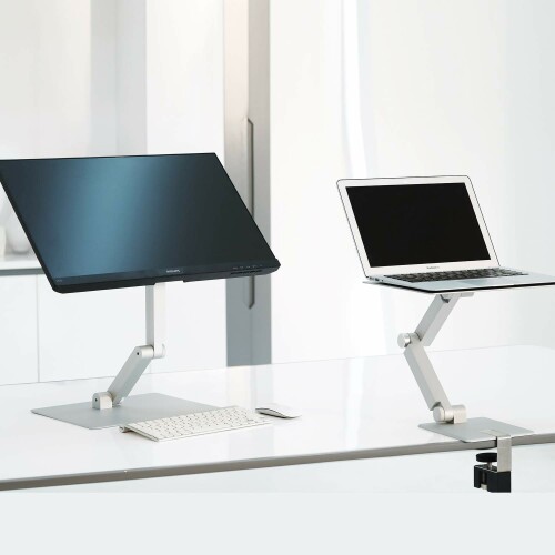 Maxstandスタンディングアームの設置イメージ