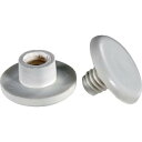 TRUSCO エコねじ マプカ使用・紙素材ねじ 間隔4mm (50組入)頭15mm 穴径7mm MAPKANE-4