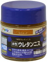 アサヒペン 水性ウレタンニス 100ml ライトオーク