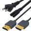 ǥե ᥬ֥ͥ + HDMI֥ å HDMI 1.5m (HDMI2.0 ॿ HDCPб 졼) / 2PIN ᥬͥͥ Ÿ֥ 1.5m 1