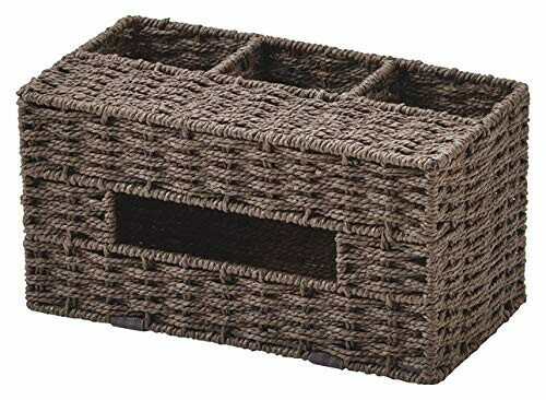 ちどり産業 ペーパーティッシュケース多機能タイプ CH-537DBR