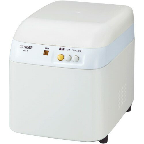 タイガー魔法瓶(TIGER) 餅つき機 1升 コンパクト 「むす・つく・こねる」 1台3役 力じまん ミルキーホ..