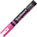 三菱鉛筆 水性ペン ブラックボードポスカ 中字 PCE2005M1P.13 桃 10本
