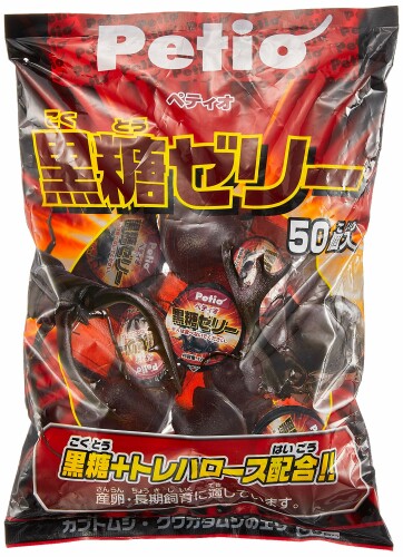 ペティオ (Petio) 黒糖ゼリー 50個入