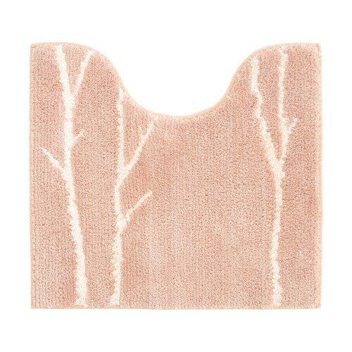 オカ(OKA) マトカ トイレマット 約55cm×60cm ピンク (あったか 北欧 モダン ノルディック)