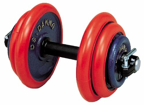 ダンノ(DANNO) トレーニング用品 バーベル ハンドバーベルセット 5kg D660