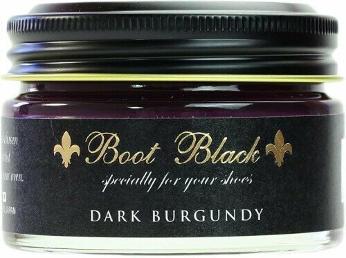 (ブートブラック) COLOR SHOE CREAM DARK BURGUNDY