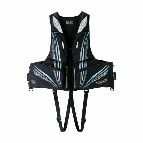 がまかつ(Gamakatsu) アルテマシールドプロFTベスト GM2197 ブラック (ATTENDER) LL