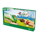 BRIO(ブリオ ワールド)トレインスターターセット 木製レール 電車 汽車 33847