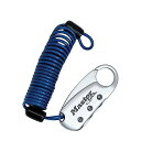Master Lock (マスターロック) ワイヤーロック ダイヤル 暗証番号設定 コイル カラビナ型 自転車ロック バイクロック サドルロック セルフコイリング式 ケーブル太さ3mm ケーブル長さ0.9m 盗