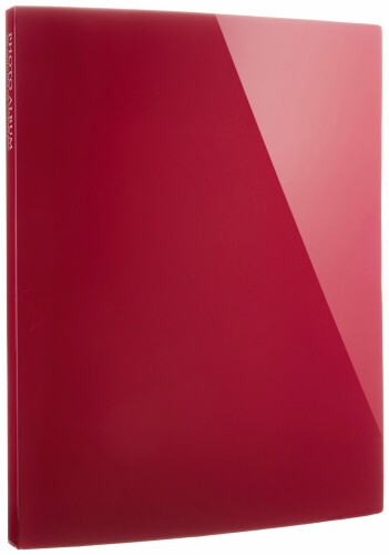 セキセイ SEKISEI アルバム ポケット フォトアルバム KGサイズ 80枚収容 ハガキ 51~100枚 ピンク KP-80P