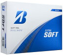 BRIDGESTONE(ブリヂストン)ゴルフボール EXTRA SOFT 2025年モデル 12球入 ホワイト X5WXJ