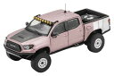 ゲインコーププロダクツ 1/64 トヨタ TACOMA TRD Pro - ワイドボディ (LHD) ピンク 完成品