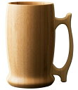 リヴェレット(RIVERET) RIVERET ビアマグ ビールジョッキ 500ml 食洗機対応 ブラウン RV-204B