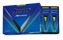 ダンロップゴルフボール SRIXON AD SPEED3 2024年モデル 1ダース(12個入り) パッションイエロー