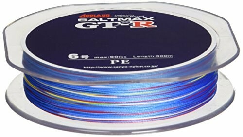 サンヨーナイロン PEライン アプロード ソルトマックス GT-R PE 300m 6号 90lb 8本 10m×5色分け