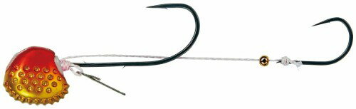 がまかつ(Gamakatsu) ラグゼ 桜幻 鯛テンヤ プラグイン TG 38g (10号) #02 レッド/ゴールド 19-410