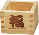 ヤマコー ひのき福桝 1合 Good LuCk 88405 ナチュラル 本体サイズ:約8.3cm×8.3cm×h5.6cm