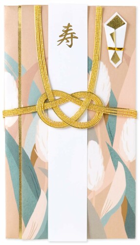 いろは出版(Iroha Publishing) Wishing Plants 植物モチーフのご祝儀袋GWP-02 金封