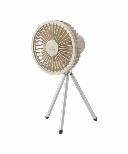 BRUNO ブルーノ ポータブルトリポッドファン アイボリー 扇風機 小型扇風機 ミニ扇風機 室内利用 ピクニック キャンプ USE充電式 三脚 4段階風量調整 BDE062-IV