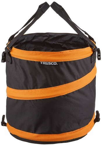 トラスコ中山(TRUSCO) ジャンピングバケツ ブラック Mサイズ Φ310×H310mm TJB-M