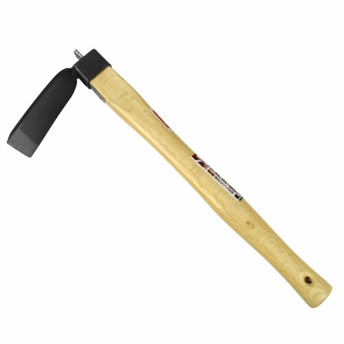 千吉 くわ 全鋼片手鍬 広幅 土起こし・穴掘り用 樫柄 奥行15×高さ39.5×幅8cm