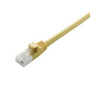 エレコム LANケーブル CAT6 3m ツメが折れない 爪折れ防止コネクタ 簡易パッケージ RoHS指令準拠 イエロー LD-GPT/Y3/RS