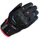 (RSタイチ) TAICHI バイク用 オールシーズン 防水 レイン タッチパネル対応 プロテクター内蔵 DRYMASTER コンパス グローブ RST451 BLACK/RED S