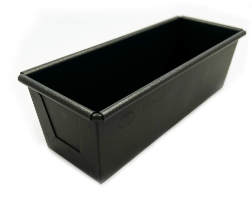 松永製作所 MBテフロン加工 ミニ食パウンド型18センチ 黒