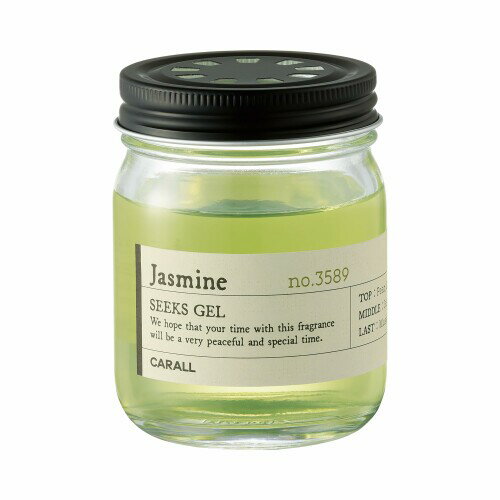 CARALL(カーオール) 晴香堂 車用 芳香剤 シークス ゲル ジャスミン 125ml 3589