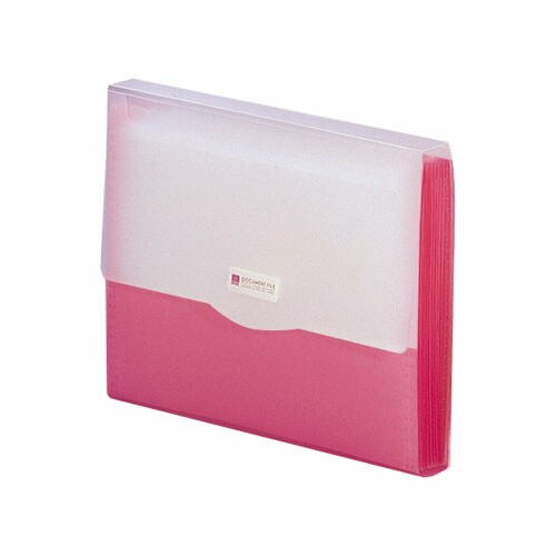 リヒトラブ ドキュメントファイル A4 レッド G5610-3