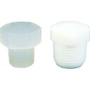 フロンケミカル フッ素樹脂 ストッププラグ R3/8 (PTFE) NR0306-002
