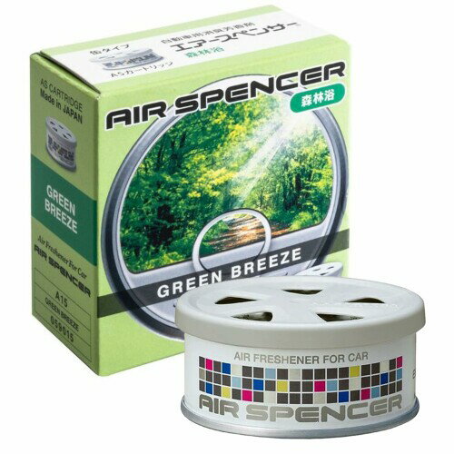 エアースペンサー(Air Spencer) 栄光社 車用 芳香消臭剤カートリッジ シンリンヨク 40g A15