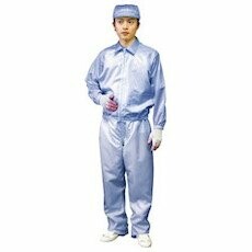 ブラストン ジャケット(衿付)-青-L BS