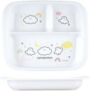 スケーター(Skater) ベビー食器 ランチプレート 子供用 抗菌 プラスチック製 470ml シナぷしゅ 子供食器 子供 食器 XP7AG-A