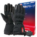 電熱グローブ バイク 冬 防寒 ヒーターグローブ 山城(Yamashiro) Ideal アイディール ID-205 HEAT5 ヒート5 Lサイズ