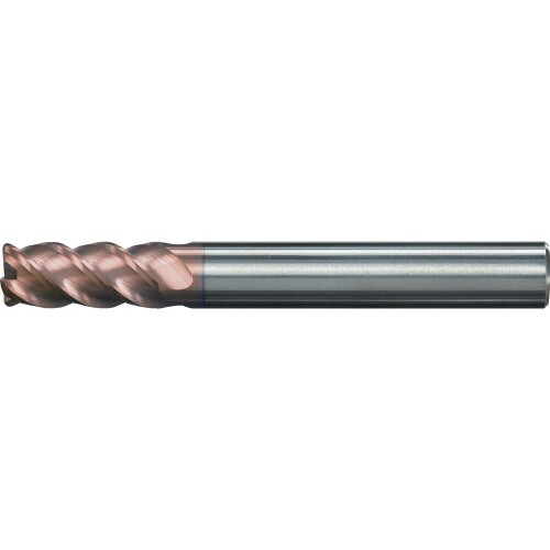 TRUSCO(トラスコ) 超硬ハイヘリカルラジアスエンドミル(4枚刃)Φ10XR0.2 TS50-TCRHE4100-R0.2