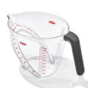 OXO オクソー 計量カップ 新タイプ アングルドメジャーカップ 大 1000ml 電子レンジ 食洗機 対応 耐熱 トライタン製