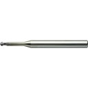 ユニオンツール HMWCOAT2枚刃高硬度材加工用ロングネックボールエンドミルHWLB ボール半径R0.5×有効長2×刃長0.8×首径0.98×全長45 218...