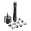 三共コーポレーション ハトメ一撃 5.0mm シルバー(24組入) NO.400